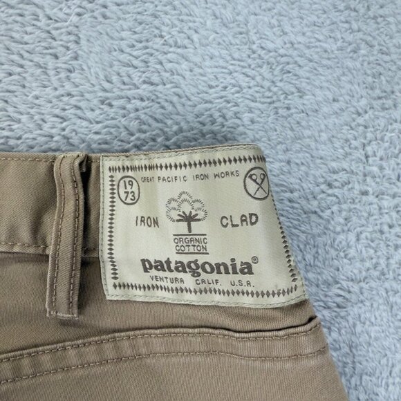 Patagonia Tan Straight Leg Pants Men’s Size 32 x 32 US - Picture 9 of 10